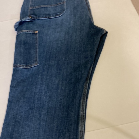 Men’s Carhartt relaxed fit 40x30 denim Jeans carpenter - Picture 9 of 14